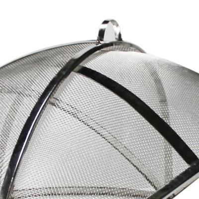 China 36 Inch Stainless Steel Stocked Outdoor Fire Pit Spark Screen for sale