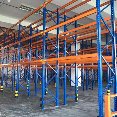 China Corrosion Protection Steel Goods Shelf Pallet Rack Warehousing Adjustable Rack System Pallet Equipment Heavy Duty Warehouse Storage Selective Rack for sale