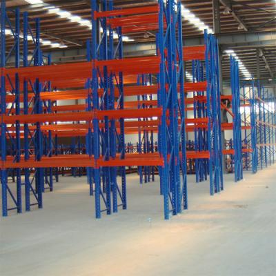 China Corrosion Protection Selective Heavy Duty Warehouse Storage Rack Shelving System Pallet Racking for sale