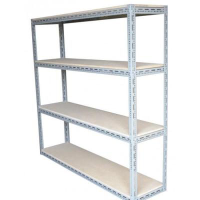 China Sustainable Universal Slotted Angle / Powder Coated Slotted Angle Rack for sale