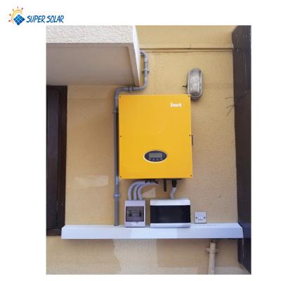 China Hot Selling Pure Sine Wave 15000W Combined Charger Three Phases INVT Solar Inverter 610x480x204 for sale