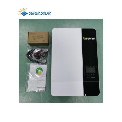 China Growatt 5000W Off Grid H SPF 5000 ES 48VDC Solar Power Inverter 5000W 330/485/135mm for sale