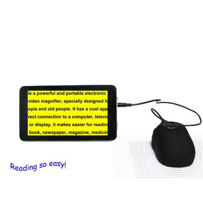 China 95*64*45mm 7 Inch LCD Low Vision Aids Digital Video Magnifier With Wired Mouse for sale