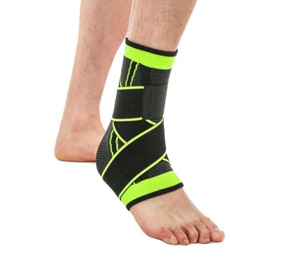 China Breathable Hot Selling Double Pressure Sports Support Elastic Neoprene Orthopedic Ankle Brace for sale