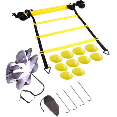 China Durable High Quality Outdoor Gym Exercise Workout Speed ​​Agility Ladder Set for sale