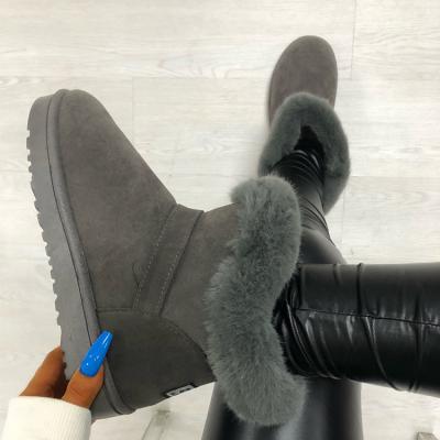 China 2021 other women snow boots fashion to warm wintershort boot wool shoes outdoor designer ankle boots for sale