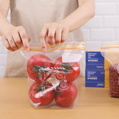 China Custom Made Reusable Fruit Snack Bag Storage Food Silicone Vacuum Sealer Leak Proof Meat Moisture Proof Bags For Food for sale