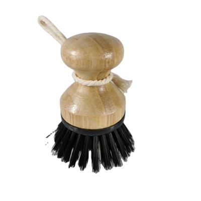 China Sustainable Bamboo Pot Dish Brush For Kitchen Cleaning Brush for sale