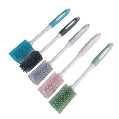 China Viable Popular Wholesale TPR Silicone Bottle Sweep Cleaning Bottle Brush High Quality for sale