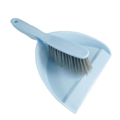 China Durable Brush Dustpan Set Durable PET Stiffened Long Handle Car Bed Sturdy Table Hot Sale High Quality Easy To Clean for sale