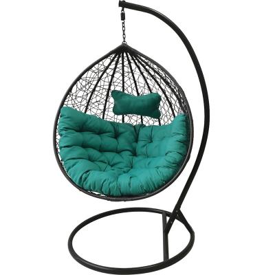 China Super Comfortable Outdoor Patio Swing Garden Furniture Rattan Hanging Outdoor Garden Swing for sale