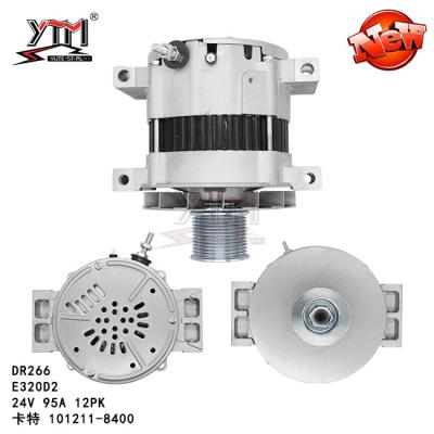 China DR266 E320D2 95A 12PK 101211-8400 Auto Alternator 1012118401 2118007 for sale