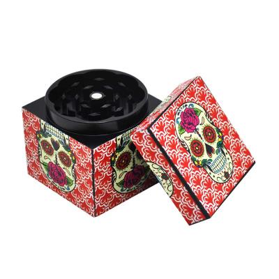 China Grinding Tobacco 50Mm Aluminum Herb Grinder Herb Miller Design 4 Parts Models Choose for sale