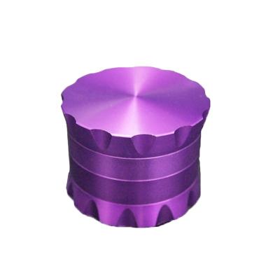 China Custom 63Mm Aluminum Alloy 4 Layer Metal Cigarette Herb Tobacco Matte Grinder 63*46mm Weed for sale