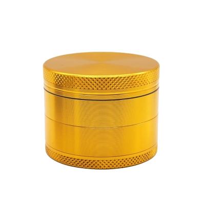 China Popular Custom Tobacco 63Mm 4 Layers Weed Herb Grinder Colorful Aluminum Alloy for sale