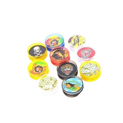 China Wholesale Custom Popular Logo Herb Grinder Portable Hot Sale Plastic for sale