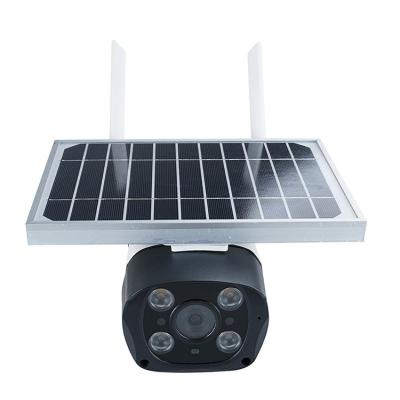 China Human Motion Tracking Waterproof 1080P Camhipro Bullet Security IP66 Wifi Solar Powered Outdoor IP Radio Camera for sale