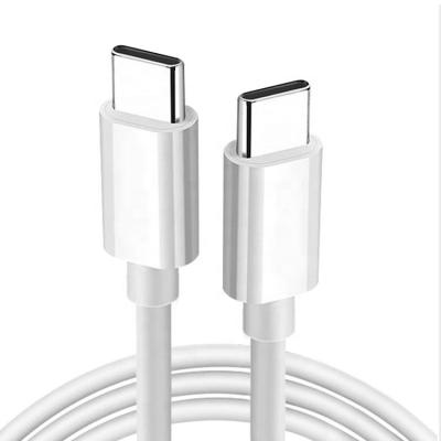 China Mobile Phone Type C To Type C Band Data Cable 5V 3A PD USB-C Fast Charging Cable For Computer For Phone for sale