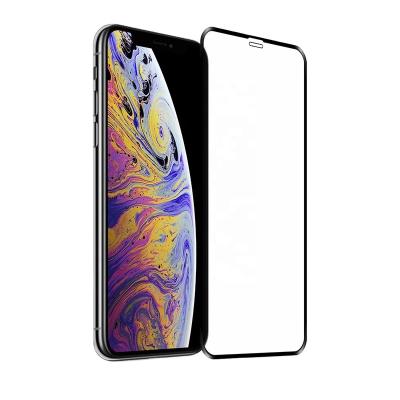 China Premium Fullscreen 3D Cell Phone Curved Tempered Glass Screen Protector for iPhone 11 pro and iPhone XS for sale