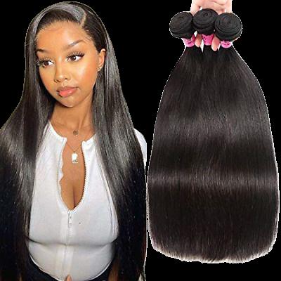 China Silky Straight Wave Straight Hair Cuticle Aligned Virgin Human Hair Bundles Fashion Straight Human Hair Extension Virgin Hair Bundles for sale