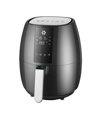 China Wholesale 4 L New High Power Household Multi Function Round Shape Digital Touch Oil Less Air Fryer for sale