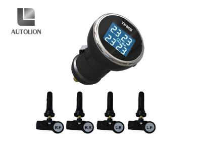 China TPMS Wireless System Connect to Cigarette Light with 4 Internal Sensors Easy Installation for sale