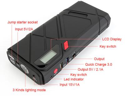 China Smart Car Jump Starter 1200a Peak Battery / Jump Start Power Bank 5.0l Diesel Version for sale