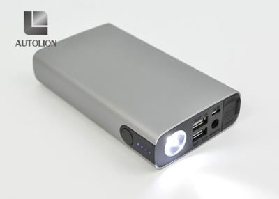 중국 12000mah Ailver 알루미늄 덮개를 가진 최고 호리호리한 차 점프 시작 건전지 판매용