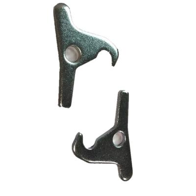 China Cold Roll Steel Sheets Made in China Stamping Hard High Quality Hardware Part Railing Seat Clasp for Baby Carriage for sale