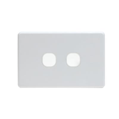 China YOU Color 2 White Strip Electric Switch Light Cover U1522 for sale