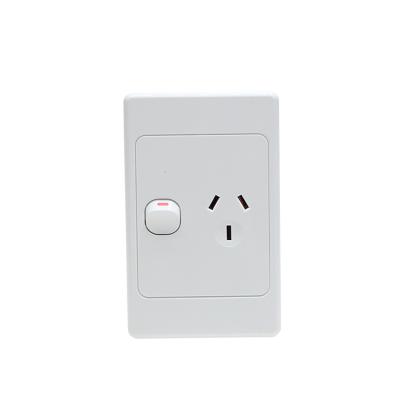 China Residential/Multipurpose YOU Electrical Single Socket 10A Power Point Single 250V for sale