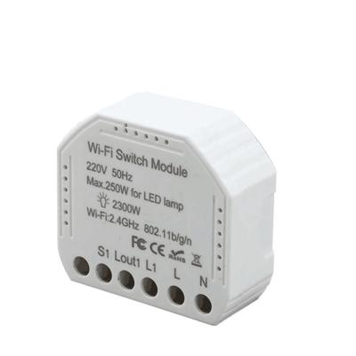 China YOU Max Current 10A Wifi Switch Module 52.5*47.6*20mm for sale