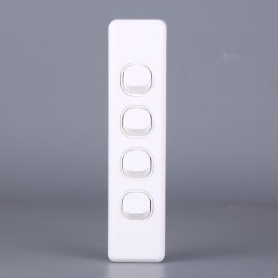 China Polycarbonate YOU Different Types Current 10A 4 Band Architrave Switch for sale