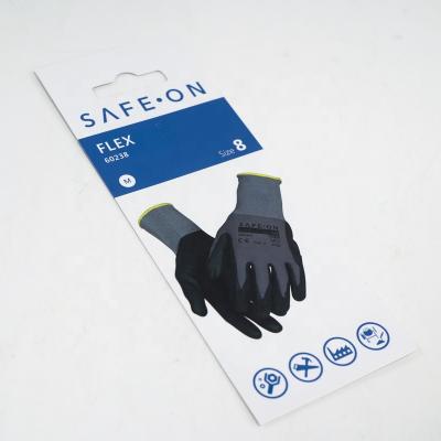 China Recyclable Plastic Card Glove Environmental Protection Biodegradable 300g Paper Card and Label Paper for sale