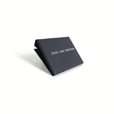 China Custom China Wallet Style Envelope Printing Black Gift Voucher Envelope For Gift Voucher for sale