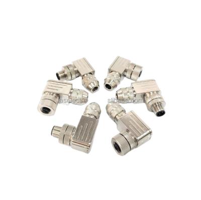 China M12 Automotive Metal Waterproof Aviation Electrical Connector 3pin 4pin 5pin 8pin for sale