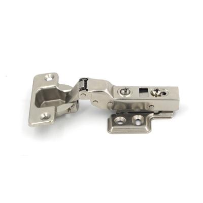 China Eco - Friendly Automatic Half Overlaid Interior Door Hinge Clip On Folding Soft Close Furniture Cabinet Hinge for sale