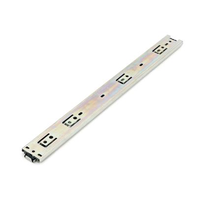 China Modern Full Extension Heavy Duty Push To Open Drawer Slide Runner Ball Bearing Telescopic Drawer Slide Rail Track for sale