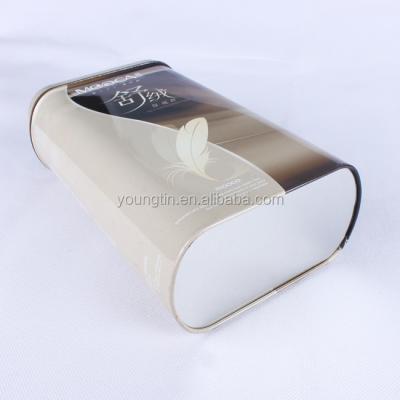 China High Quality Fashion Recyclable Slimming Empty Coffee Package Metal Tin Can for sale