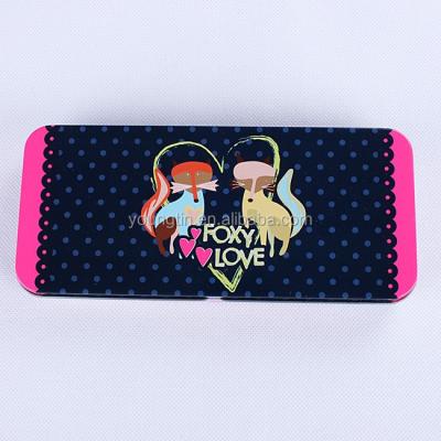 China Recycled materials wholesale 0.23mm than wholesale tinplate metal tin box pencil case for sale