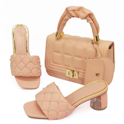 China Other Factory Direct Sale Shoes And Matching Handbags Match Women Bag And Shoes Set For Women Match for sale