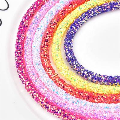 China Luxury fashion simple soft factory supplier pipe sequin rhinestone rhinestone brand pearl strands new wedding decoration used wedding decorations for sale for sale