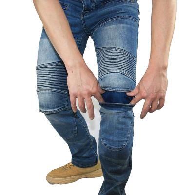 China 2021 new QUICK DRY motorcycle pants, fashionable men's jeans, classic casual men's long style hot sales for sale