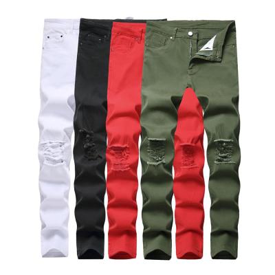 China 2022 Hot Selling Men's Slim Casual Pants Men's Fashion Teardrop Pencil Pants Breathable Casual Pants for sale