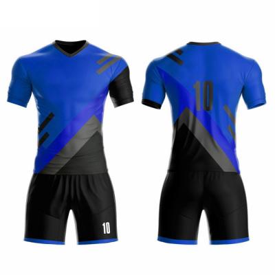 China Sets 2022 Custom Soccer Shirt Best Selling Mens Soccer Uniform for sale