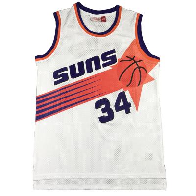 China Breathable Basketball Tank Top Classic Style Embroidered Uniform And Quick Dry Mesh Jersey Shorts 2022 Basketball for sale