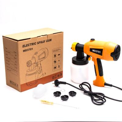 China Paint Spray Gun LANDTOP 1200ml Cup 550W Powerful Garden DIY Spray Machine Bottle Watering Paint Spray Gun With LED for sale