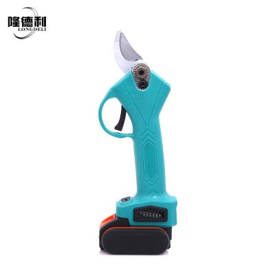 China LANDTOP Elertrich Scisor Pruner Anti-skid Cordless Handle Garden Scissors Tree Grape Shears Shears Sale for sale