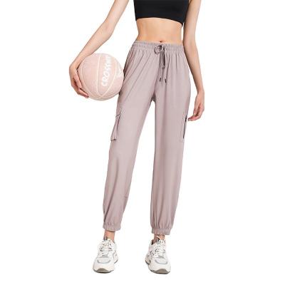 China 2021 Wholesale Anti-Wrinkle Women Lightweight Breathable Autumn Casual Jogger Pants Outdoor Custom Logo Two-Piece Pants Comfortable Sweatpants for sale