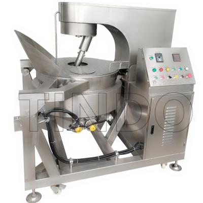 China Fully Automatic Energy Saving Efficient Industrial Gas Electric Mushroom Caramel Mushroom Popcorn Making Machine Production Line With Cheap Price for sale